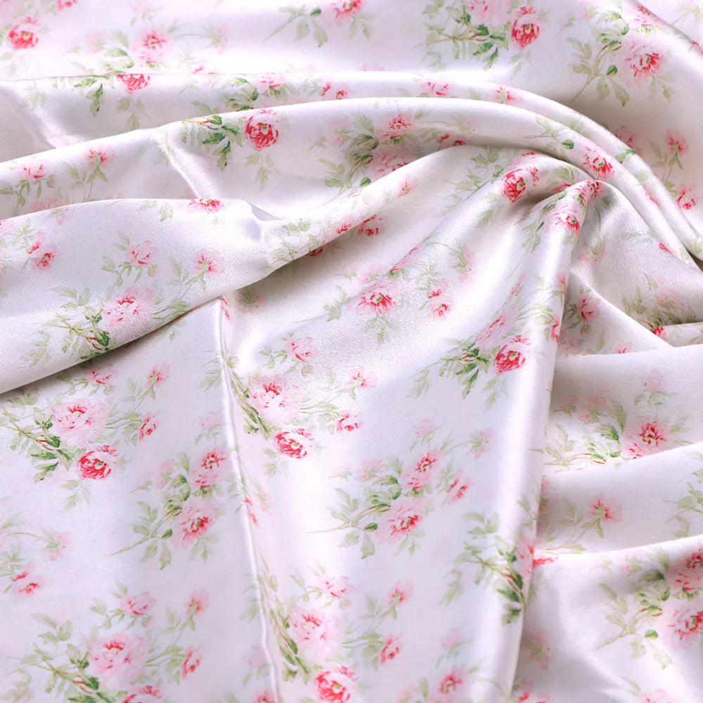 Classy decorative digital printed fabric in white by FAB VOGUE Studio – js 0 ma016936 110 c