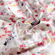 Beautifull Red And Pink Camellia Rose Of Branch Digital Printed Fabric - Japan Satin – js 0 ma08622 110 c