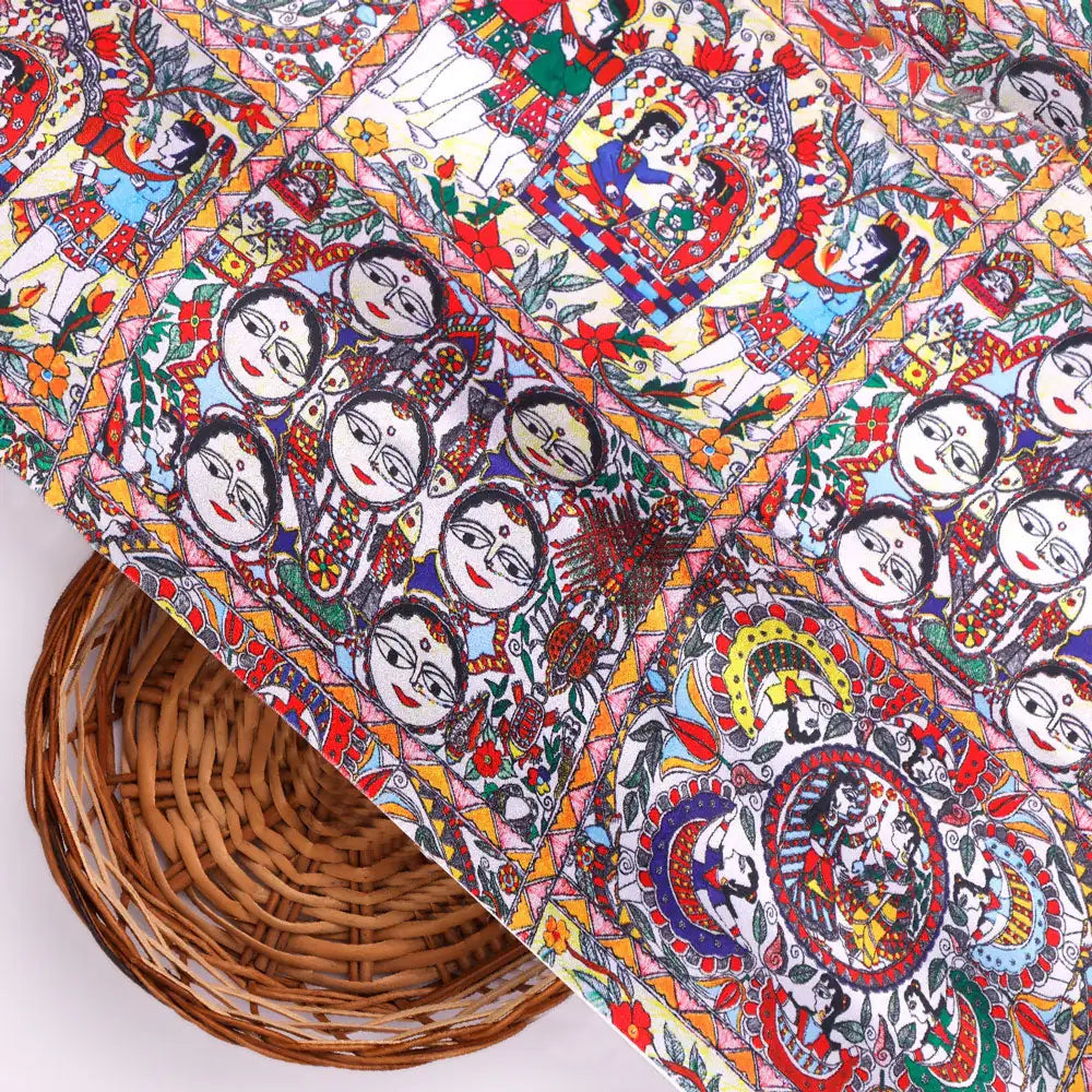 Gorgeous multicolor decorative digital printed fabric – js 0 ta0037 110 b