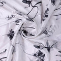 Classy Digital Printed Japan Satin Fabric in White – js 0 ta06256 110 a