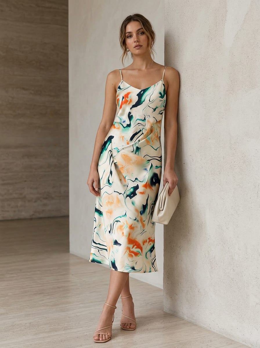 Where Liquid Art Meets Woven Cloth