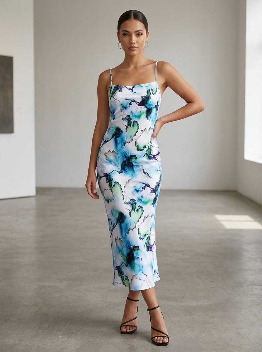 Where Liquid Color Meets Woven Cloth