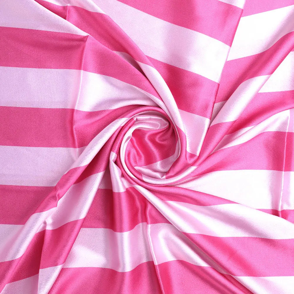 Gorgeous pink striped digital printed fabric from FAB VOGUE Studio – js 0 ta07536 110 a