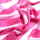 Gorgeous pink striped digital printed fabric from FAB VOGUE Studio – js 0 ta07536 110 c