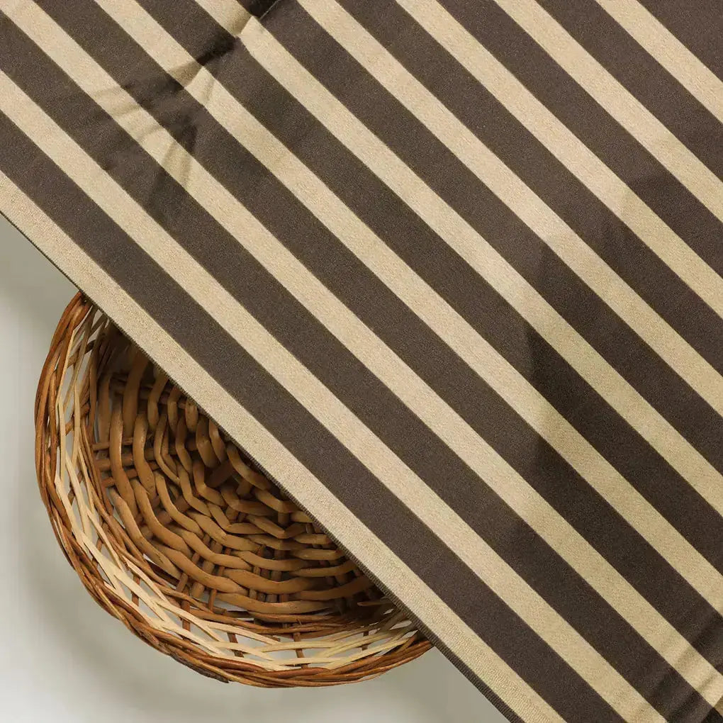 Brown Stripes Digital Printed Fabric - Japan Satin – js 0 ta07623 110 d