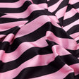 Black and Pink Striped Digital Printed Fabric – js 0 ta08373 110 c