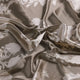 Beautiful Brown Floral Branch Digital Printed Fabric - Japan Satin – js 0 ta08569p4 110 c