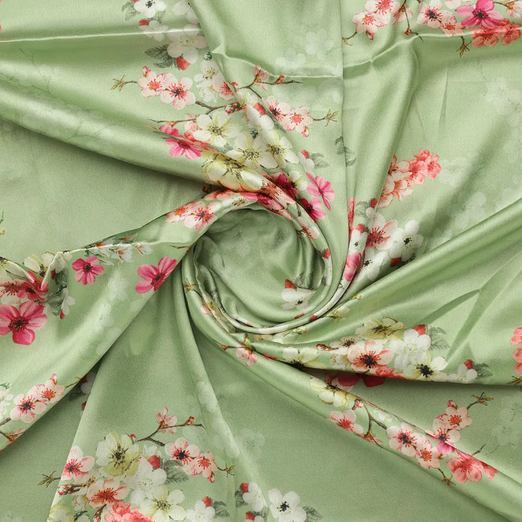 Multi Colour Tiny Beautiful Chintz Printed Fabric - Japan Satin – js 0 ta08843 110 b