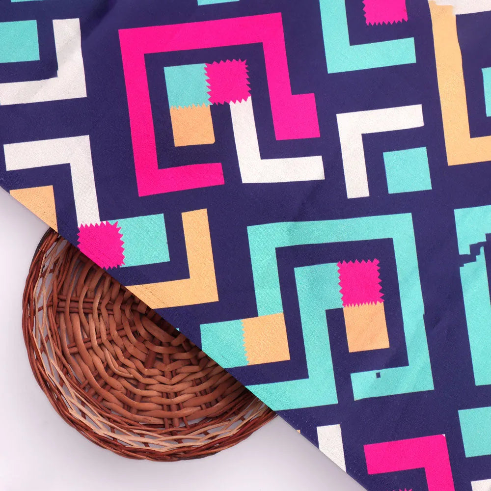 Abstract Digital Printed Fabric by FAB VOGUE Studio – js 0 ta09662 110 b