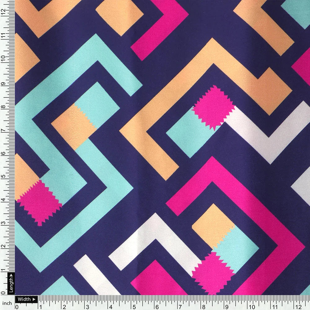 Abstract Digital Printed Fabric by FAB VOGUE Studio – js 0 ta09662 110 d