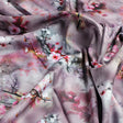 Classy Brown Floral Digital Printed Kora Silk Fabric – ks 0 0ta060200 110 c