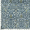 Damask Patterns On Yukon Gold Digital Printed Fabric - Kora Silk – ks 0 ta 05997p2 110 a