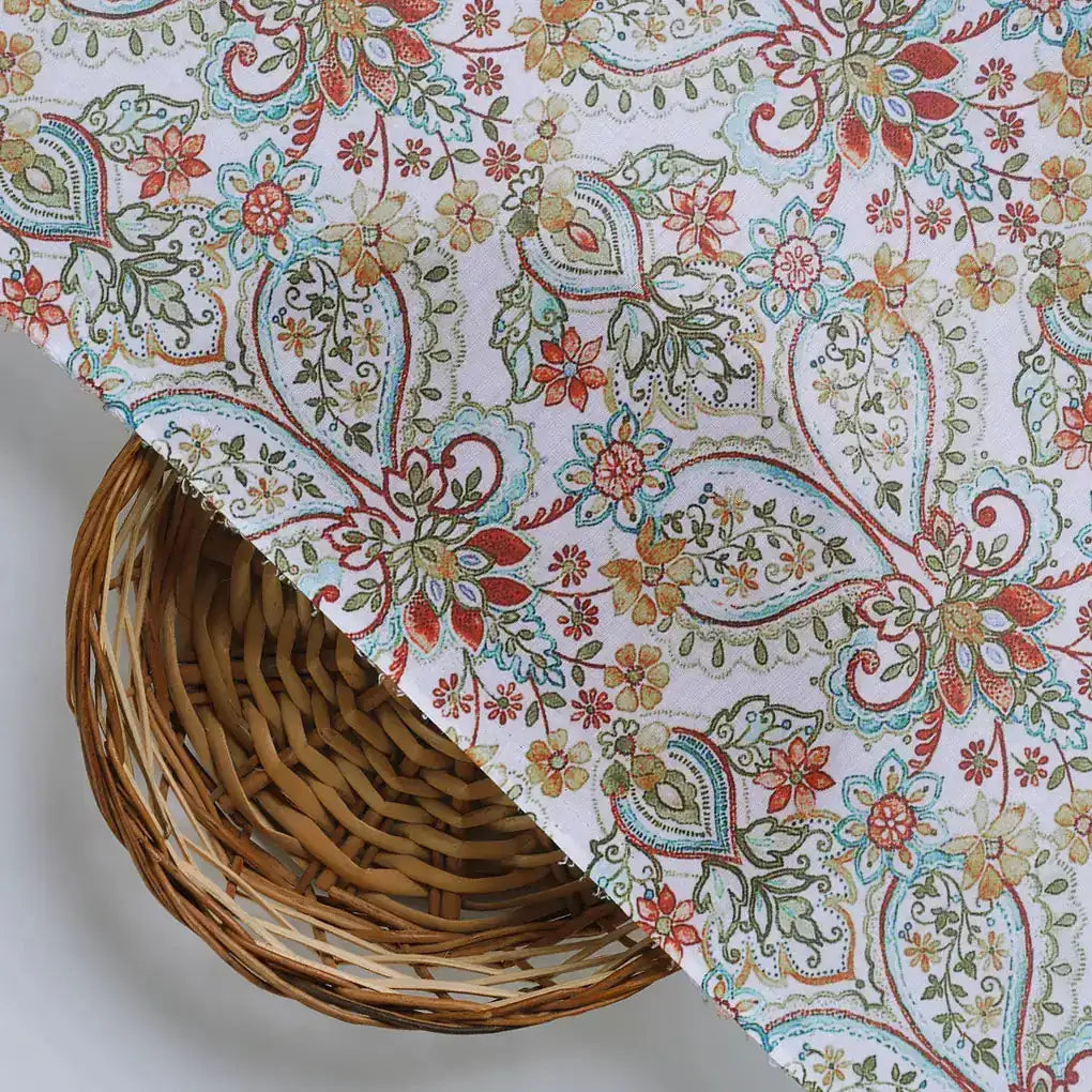 Indian Traditional Motif Digital Printed Fabric – ks 0 ta01081 110 d