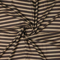 Brown Stripes Digital Printed Fabric - Kora Silk – ks 0 ta07623 110 a