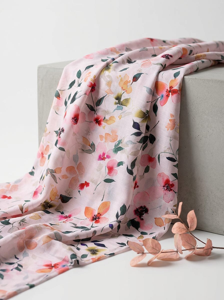 Where Watercolour Meets Woven Cloth
