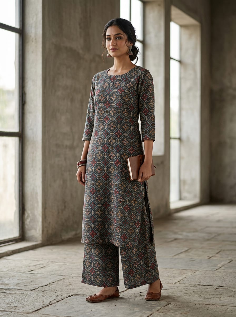 An Intricate Tapestry of Ethnic Motifs
