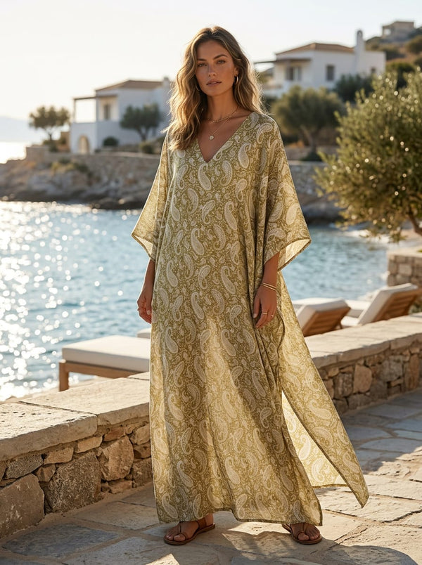 Muslin - Polyester - Design MA023887 - Kaftan Lookbook - MU-0-MA023887-114 - alternate view