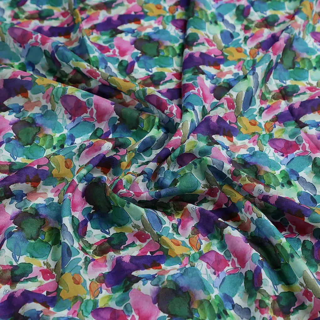 Multicolor Abstract Pattern Digital Printed Fabric – mu 0 ma08355 110 c