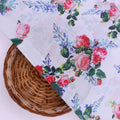 Classy floral print muslin fabric from FAB VOGUE Studio – mu 0 ta06676 110 b