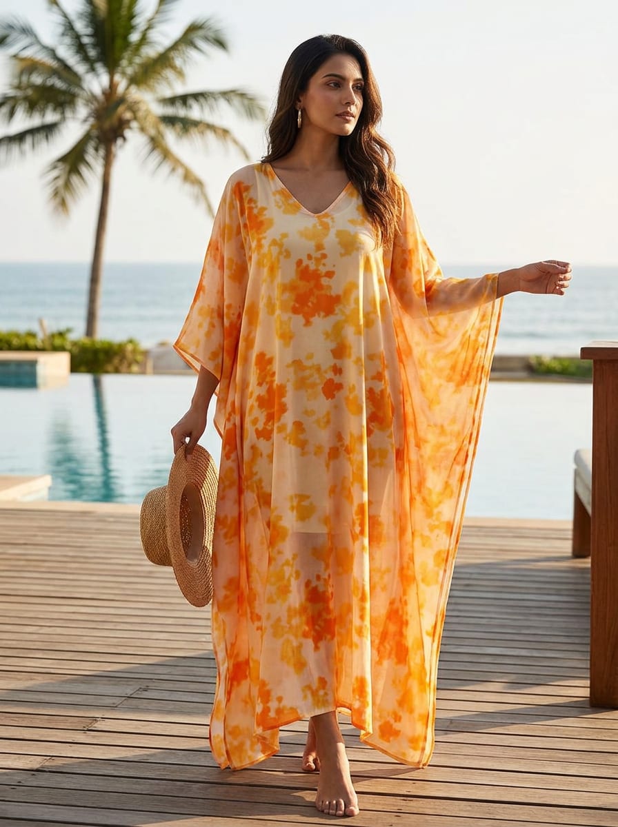 A Splash of Sunshine on Woven Cloth