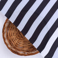 Gorgeous black and white digital printed fabric from FAB VOGUE Studio – mu 0 ta08501p2 110 b