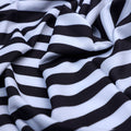 Gorgeous black and white digital printed fabric from FAB VOGUE Studio – mu 0 ta08501p2 110 c