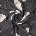Gorgeous digital printed fabric in natural crepe with leaves pattern – nc 0 0ta05192black 108 a
