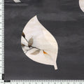 Gorgeous digital printed fabric in natural crepe with leaves pattern – nc 0 0ta05192black 108 d