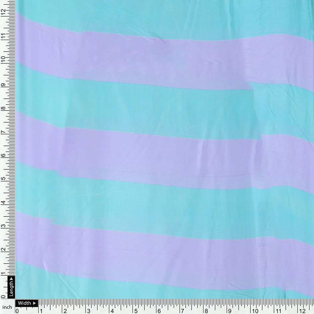 Gorgeous green and purple striped digital printed fabric from FAB VOGUE Studio – nc 0 ta07538 108 d