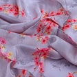 Classy digital printed fabric in natural crepe with gray ditsy pattern – nc 0 ta08283p4 108 c