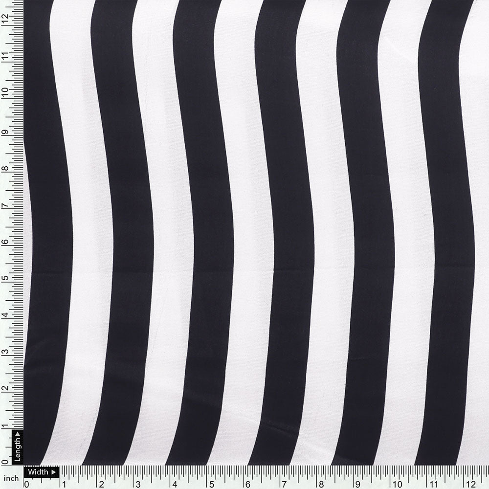 Gorgeous black and white digital printed fabric from FAB VOGUE Studio – nc 0 ta08501p2 108 d