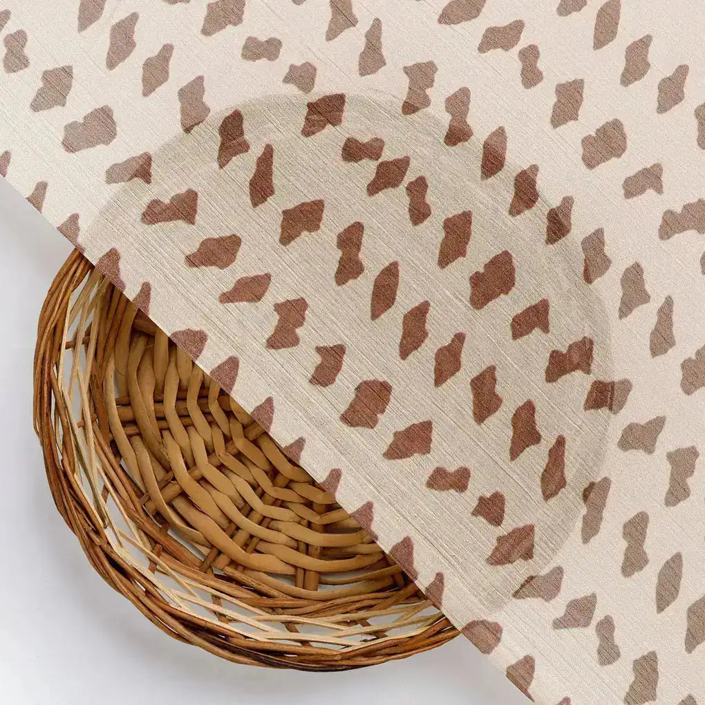 Brown Stones Digital Printed Fabric - Pure Chinon – pc 0 ta07591 106 d