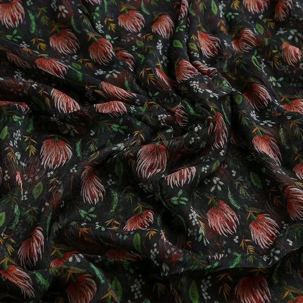 Lovely Lotus Digital Printed Fabric – pch 0 ta01071 96 c