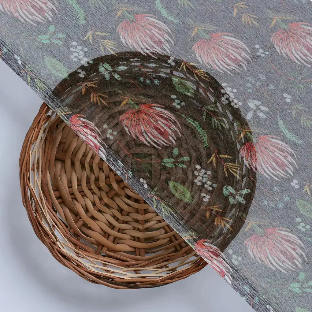 Lovely Lotus Digital Printed Fabric – pch 0 ta01071 96 d