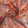 Gorgeous damask digital printed fabric in pure chiffon – pch 0 ta01170 96 a