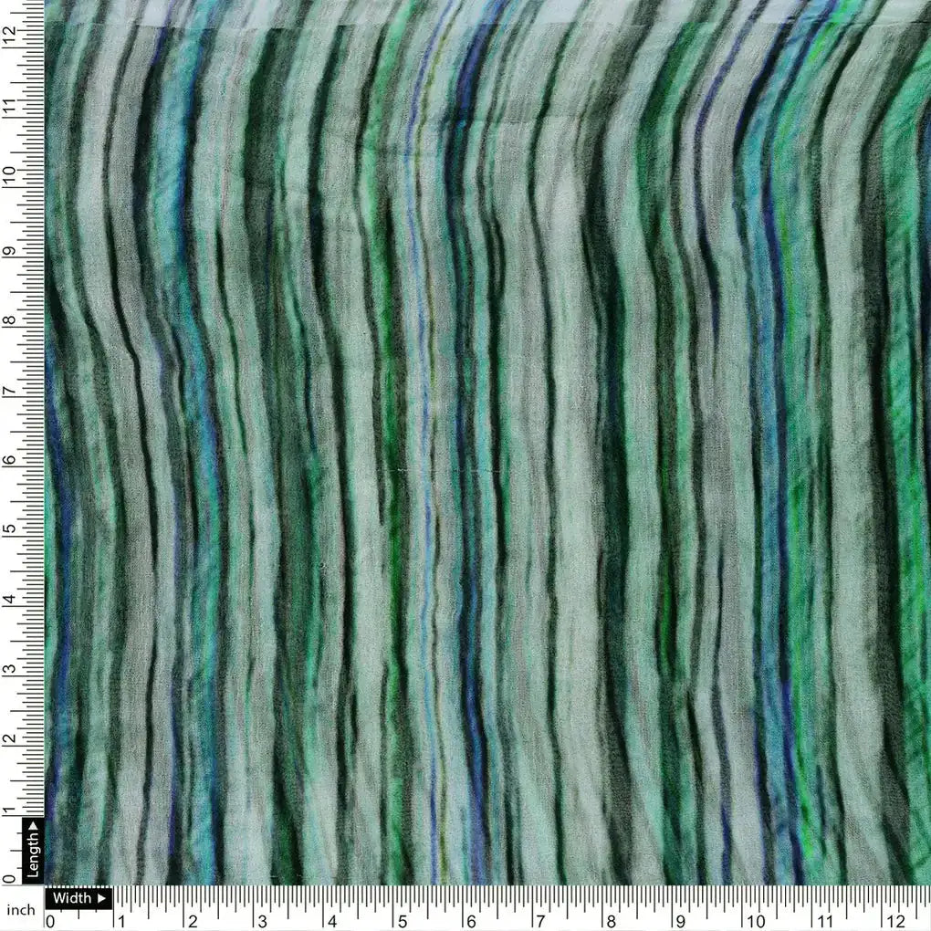 Random Stripes Pattern Digital Printed Fabric – pch 0 ta01242 96 a