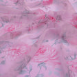 Floral and Leaves Digital Printed Chiffon Fabric – pch 0 ta06118p2 96 c