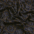 Tiny Yellow And White Doted Digital Printed Fabric - Pure Chiffon – pch 0 ta08713p2 96 c
