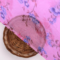 Classy Pink Floral Pure Chiffon Digital Printed Fabric – pch 0 ta09678p3 96 b