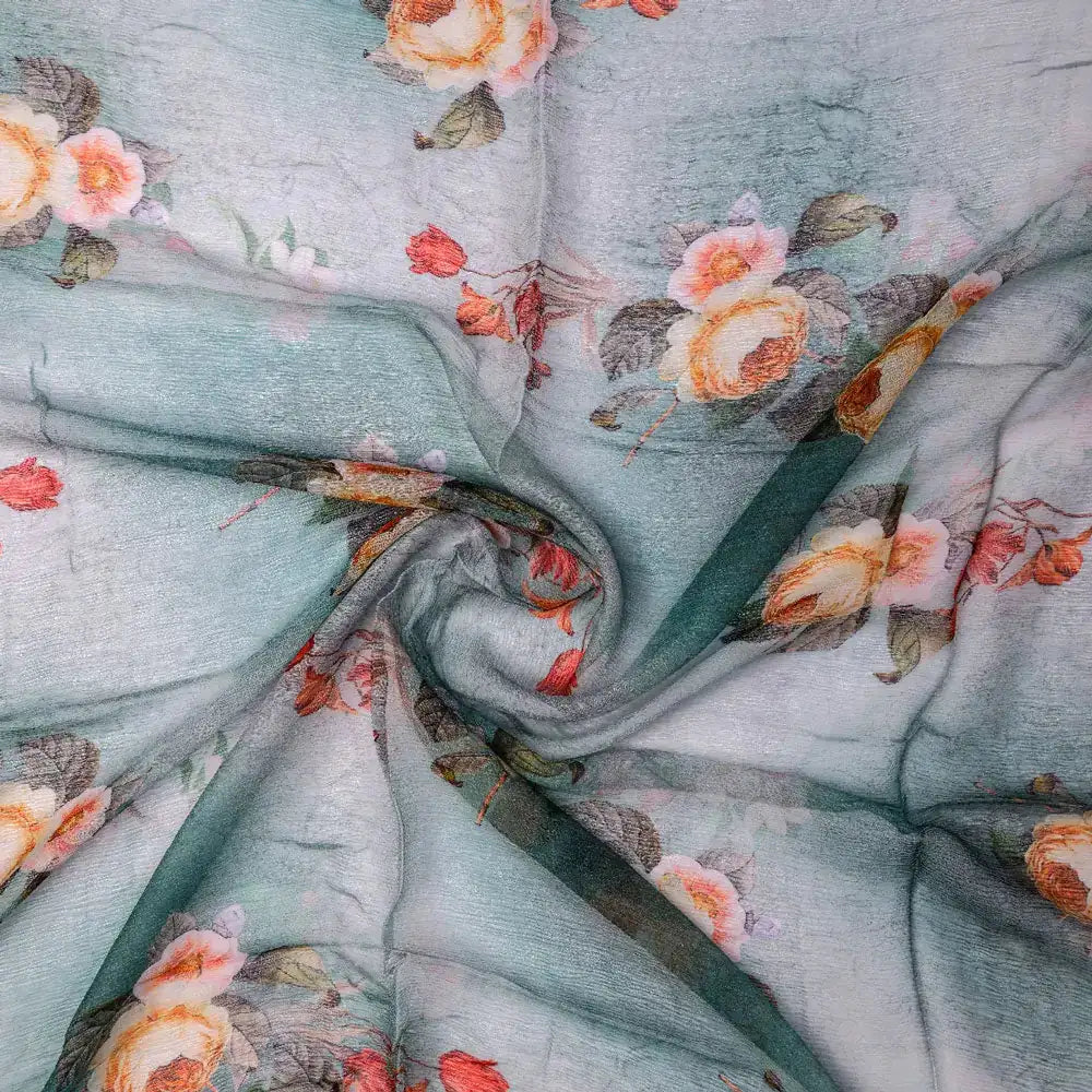Abstract Digital Printed Pure Chiffon Fabric by FAB VOGUE Studio – pch 0 ta6815p1 96 a