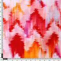Classy Multicolor Damask Zigzag Pure Cotton Digital Printed Fabric – pco 0 0ma05296 108 d