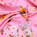 FAB VOGUE Studio - Classy Pink Ditsy Digital Printed Fabric – pco 0 0ta7140p6 108 c