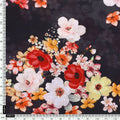 FAB VOGUE Studio's Black Floral Digital Printed Fabric – pco 0 0ta7198 108 d