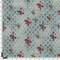 Sky Blue Flower Pure Cotton Printed Fabric Material – pco 0 ma013949 108c