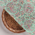 Tiny Western Leaves With Flower Digital Printed Fabric - Pure Cotton – pco 0 ma015574 108 dcopy