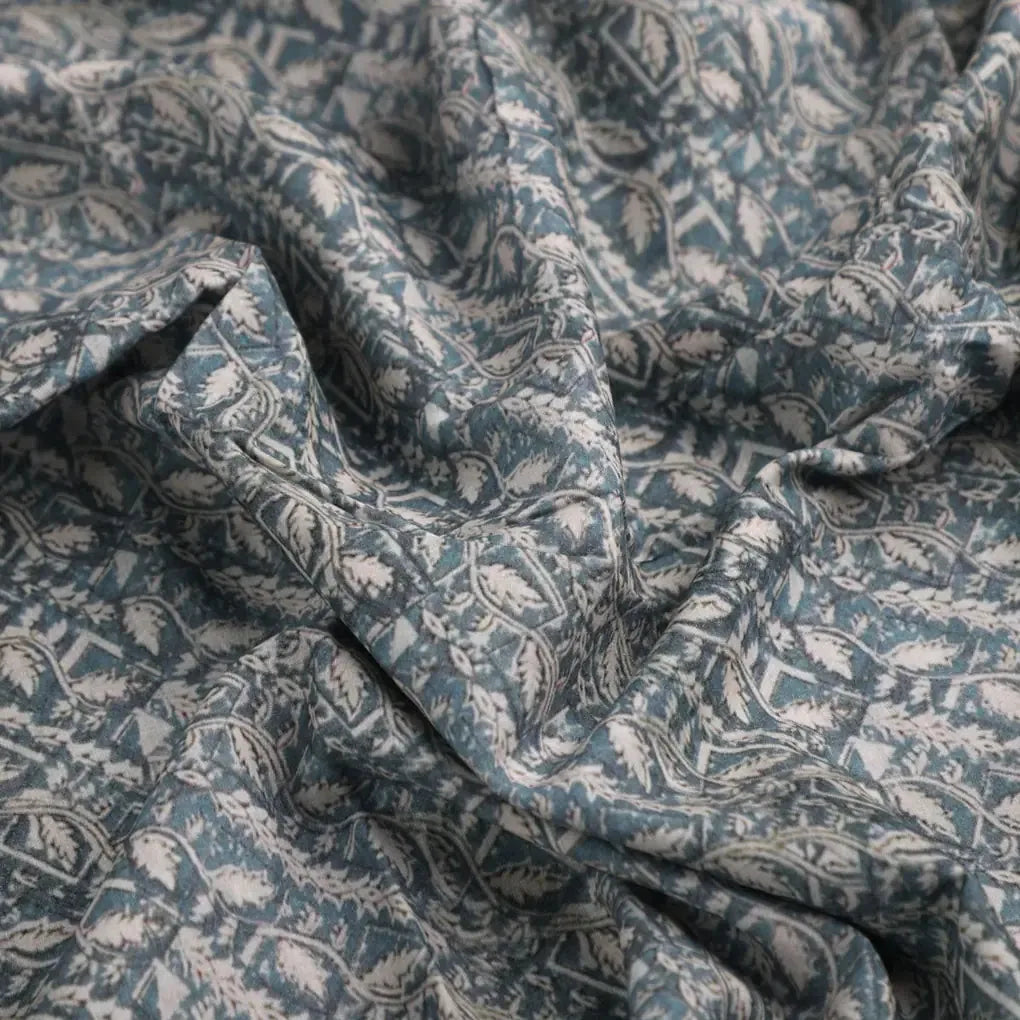 Tiny Branch With Morden Leaves Digital Printed Fabric - Cotton – pco 0 ma01780 108 ccopy