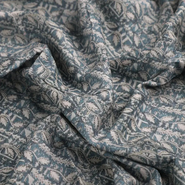 Tiny Branch With Morden Leaves Digital Printed Fabric - Cotton – pco 0 ma01780 108 ccopy