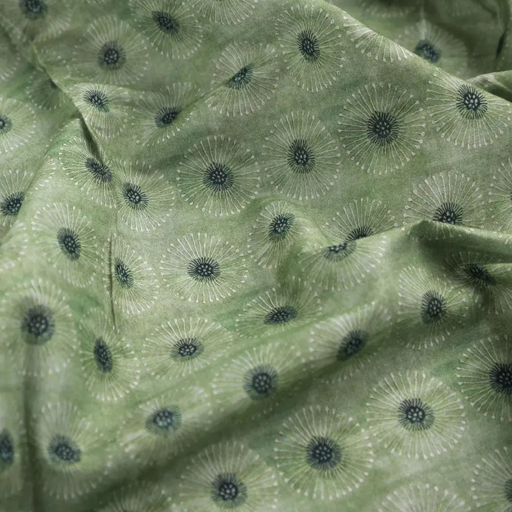 Green Abstract Pure Cotton Printed Fabric Material – pco 0 ma07957 108 ccopy