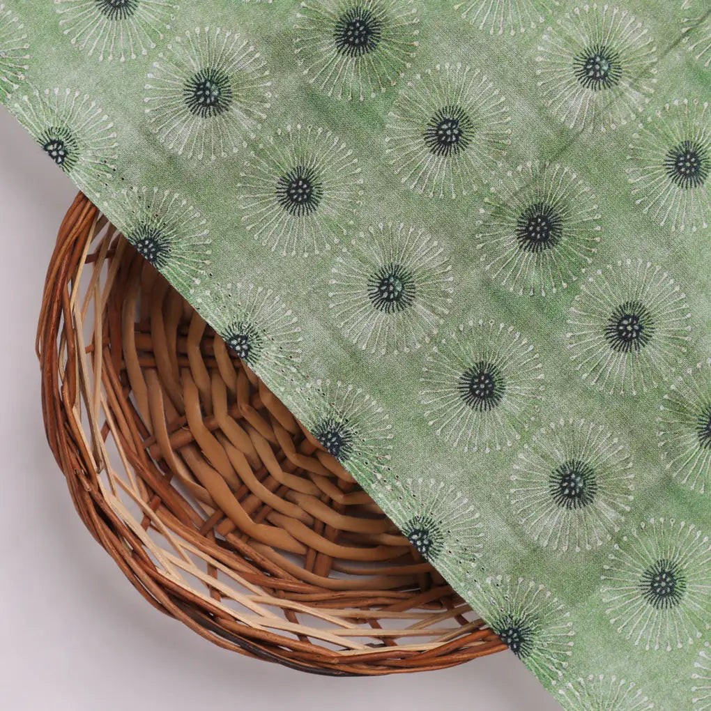 Green Abstract Pure Cotton Printed Fabric Material – pco 0 ma07957 108 dcopy