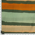 Gorgeous Green and Orange Digital Printed Fabric by FAB VOGUE Studio – pco 0 ta07540 108 d